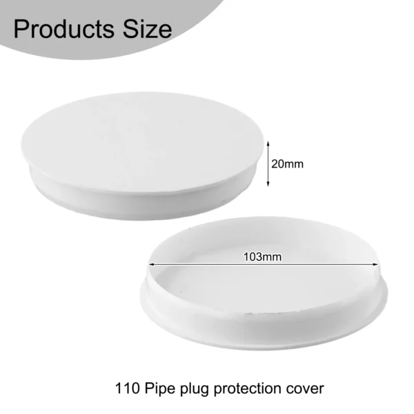 50-160mm PVC Pipe Cap Decor Cover Tube Insert Plug Water Stop Hose End Connectors Adapter Garden Irrigation Farm Accessories - Image 6