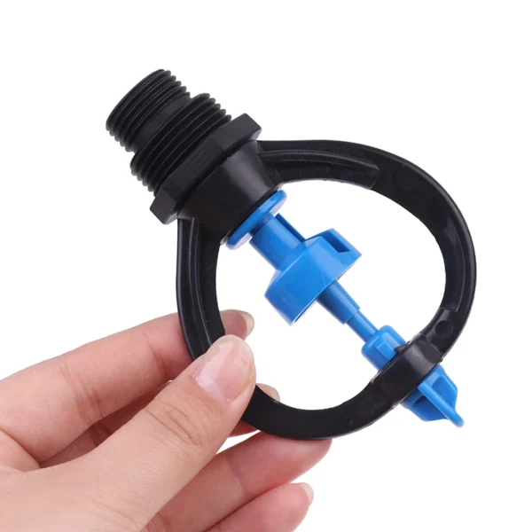 1pcs 360 degrees 1/2 3/4 Inch farm sprinkler Rotary Lawn Sprinklers Garden Irrigation Plant Watering for Small-area Irrigation - Image 4