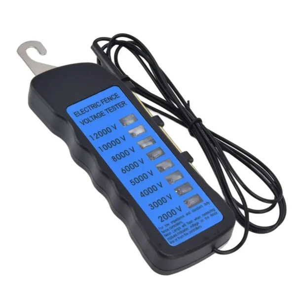 12KV Neon Fence Voltage Tester with 8 Indicator Lights - Waterproof 2000-12000V Electric Fencing Meter for home & Farm Use - Image 5